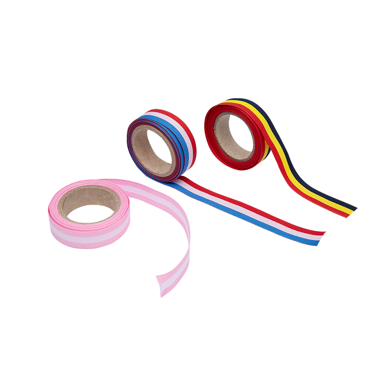 Sangle de coton à bande colorée Sangle de coton à bande colorée